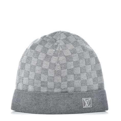 bonnet louis vuitton homme gris|louis vuitton petit damier hat.